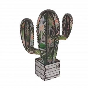 Cactus 8 3D Decor