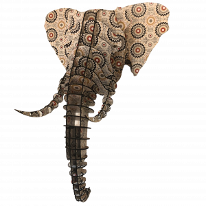 Elephant Large Vinyl 3D Puzzle