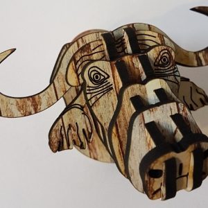 Small 3D Buffalo