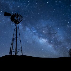 Murul Stary Night Windpump